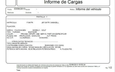 Nota simple del Registro